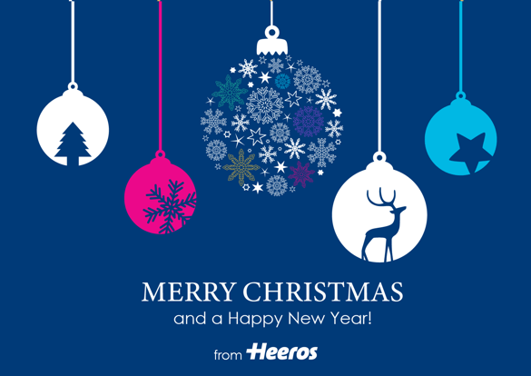 Heeros wishes Merry Christmas and Happy New Year 2023.