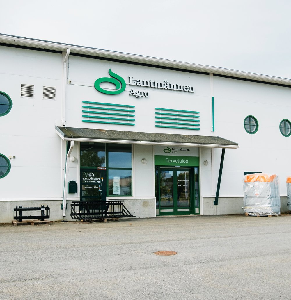 Lantmännen Agron kaupan julkisivu
