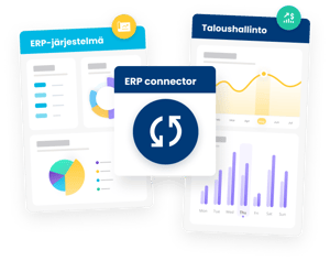 ERP connector promo graphic FI ERP connector promo graphic FI