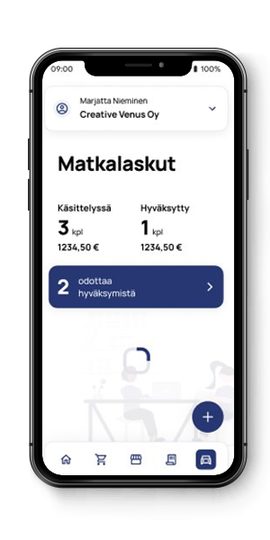 Matkalasku 1