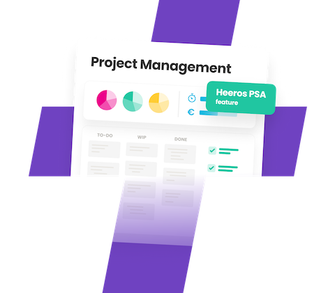 PSA Project management EN Text and image