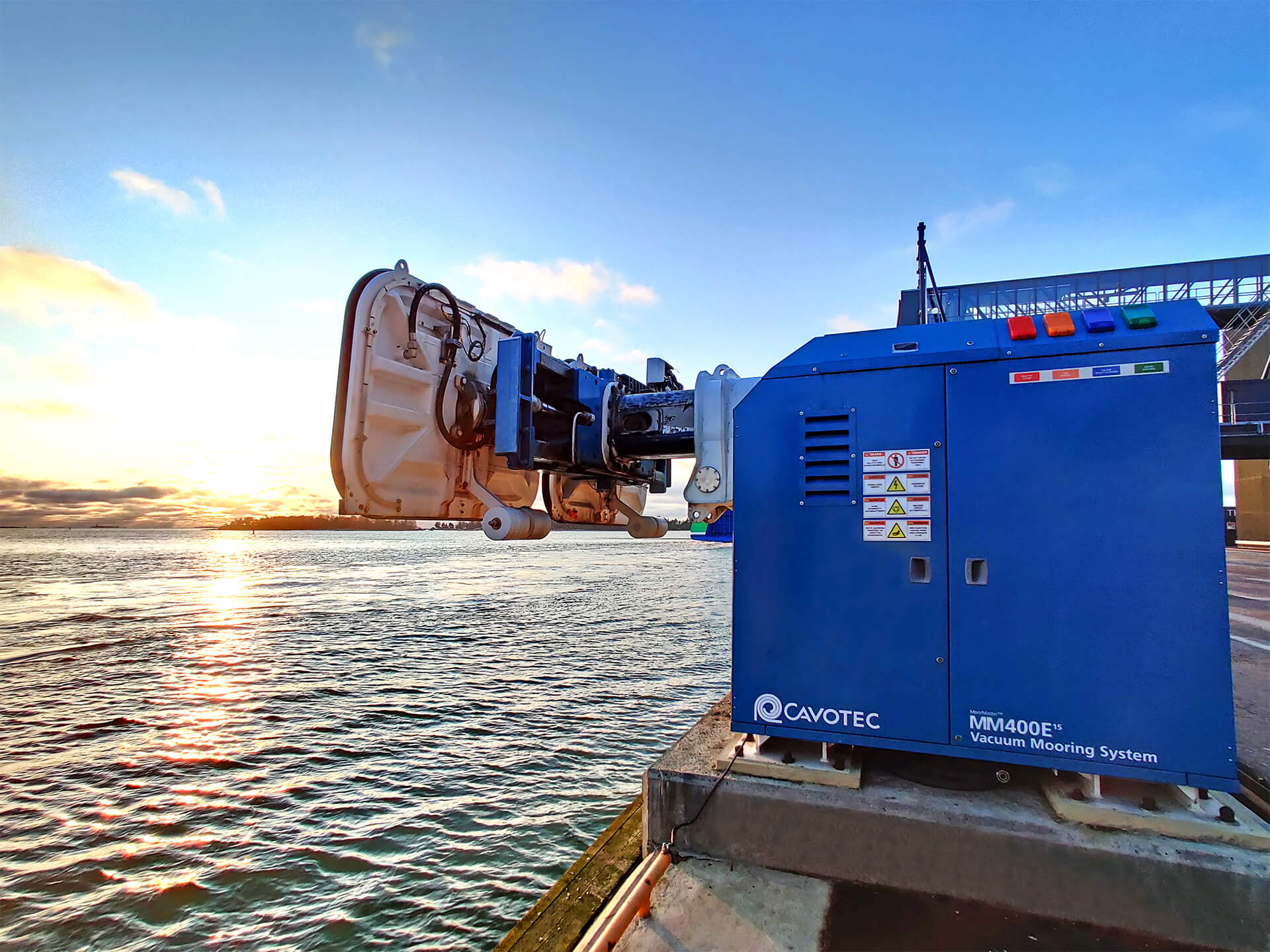 Cavotec’s automation mooring systems enhance security and efficiency in ports.