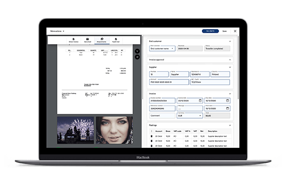 Automate purchase invoices